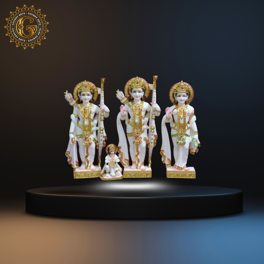 Pure White Marble Ram Darbar