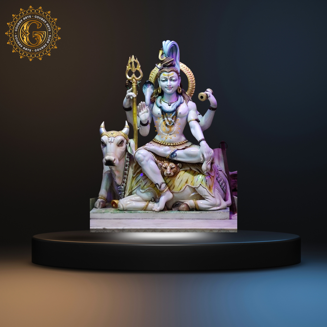 14Shiv Marble Statue