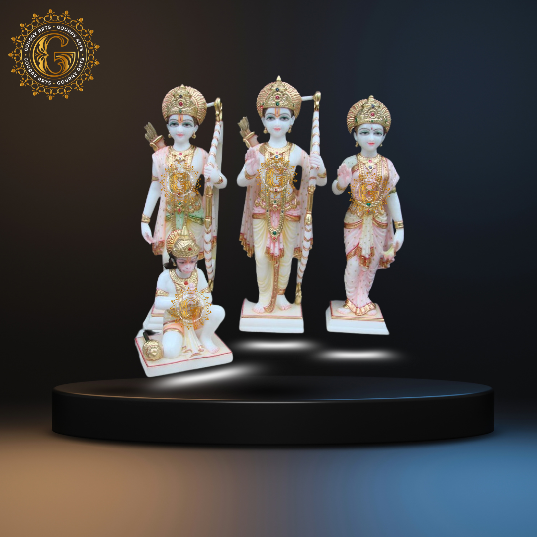 Marble Ram Darbar Statues