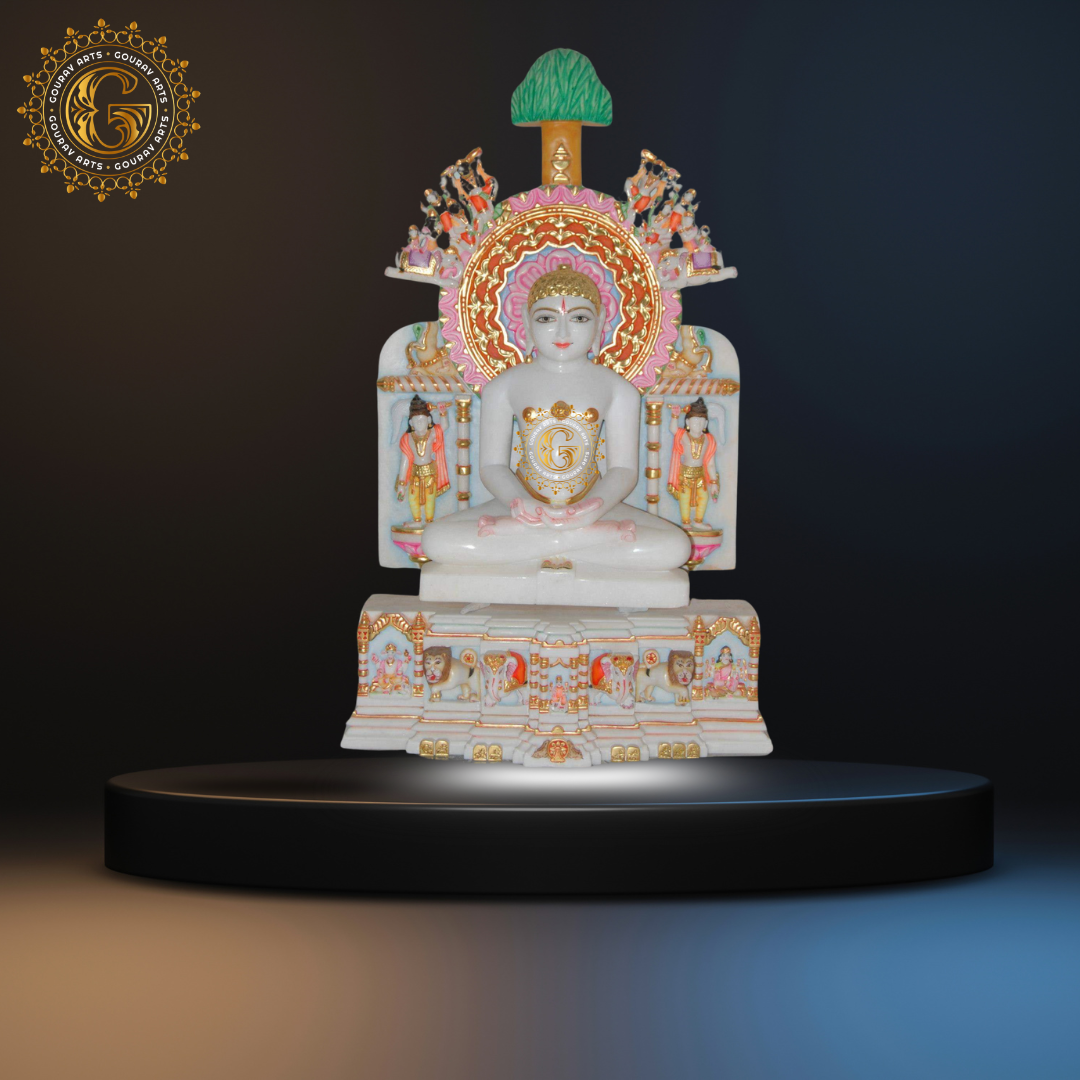 Jain Parshwanath Pratima with Bhavmandal