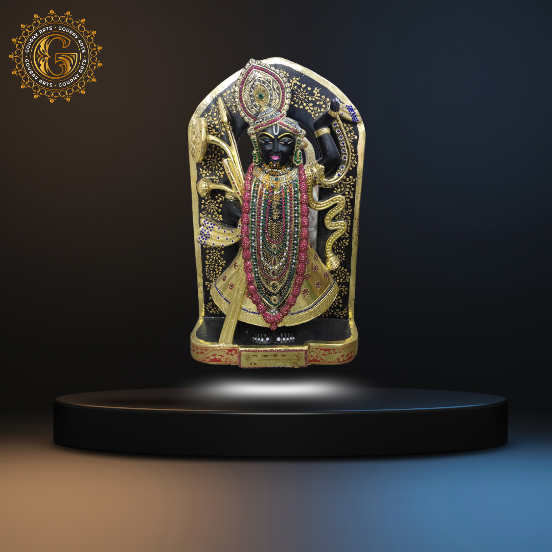 Shreenath Ji Marble Statue