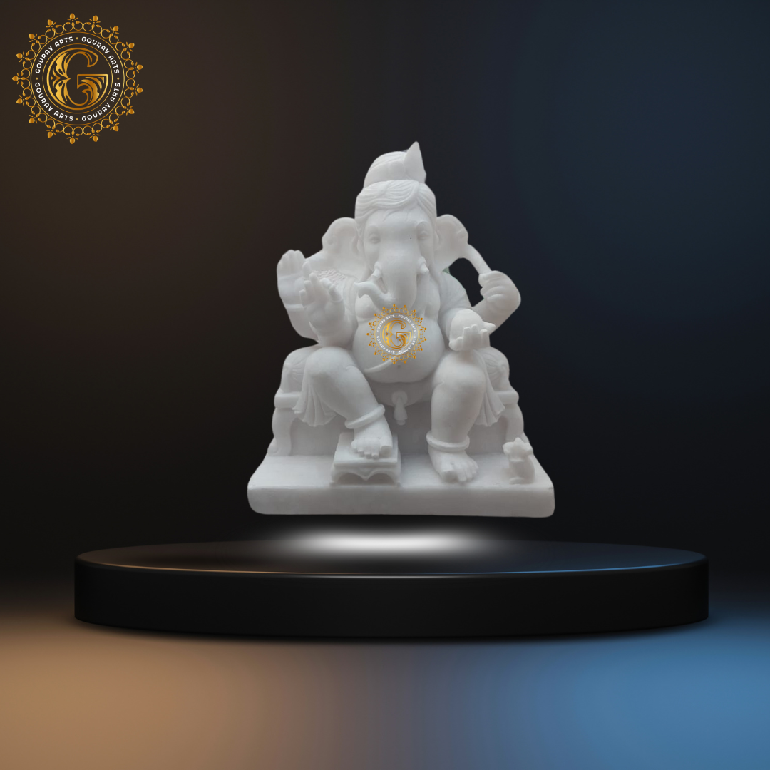 Custom Marble Ganesha Murti
