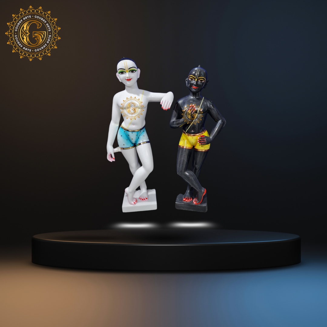 ISKCON Balram Krishna Marble Statue