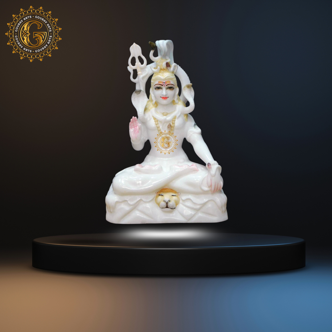 31Shiv Marble Statue
