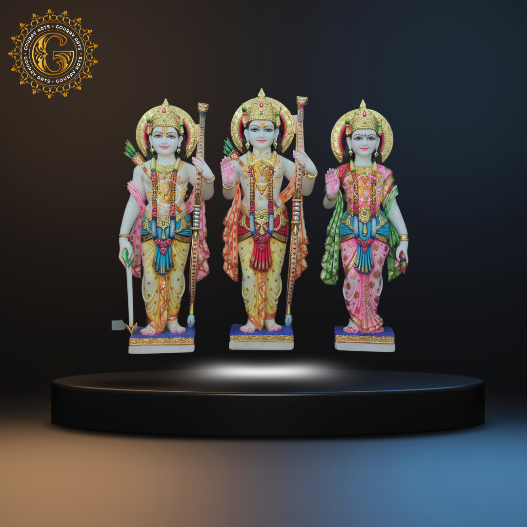 Colorfull Shree Ram Sita Laxam Ji
