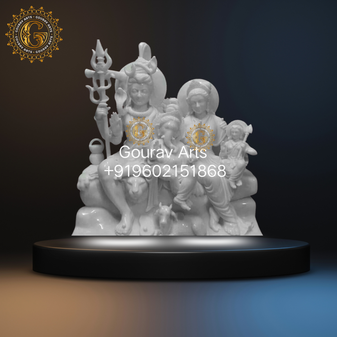White Makrana Marble Statue