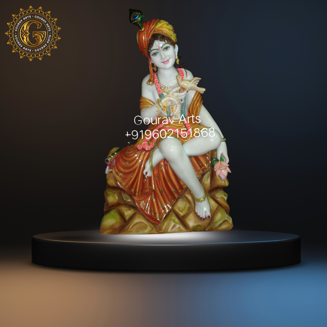 Shree Krishna Marble Statue