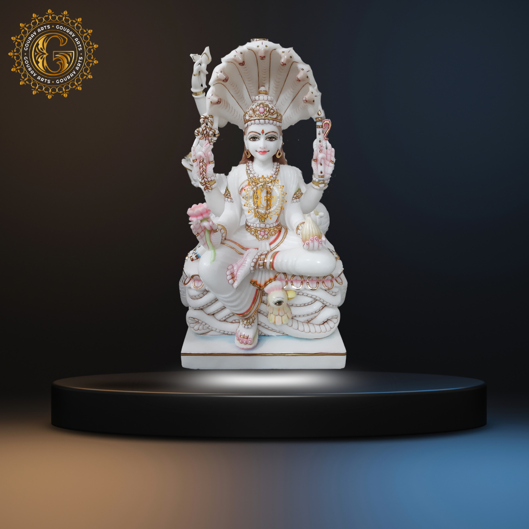 Goddess Padmawati Ma Marble Statue